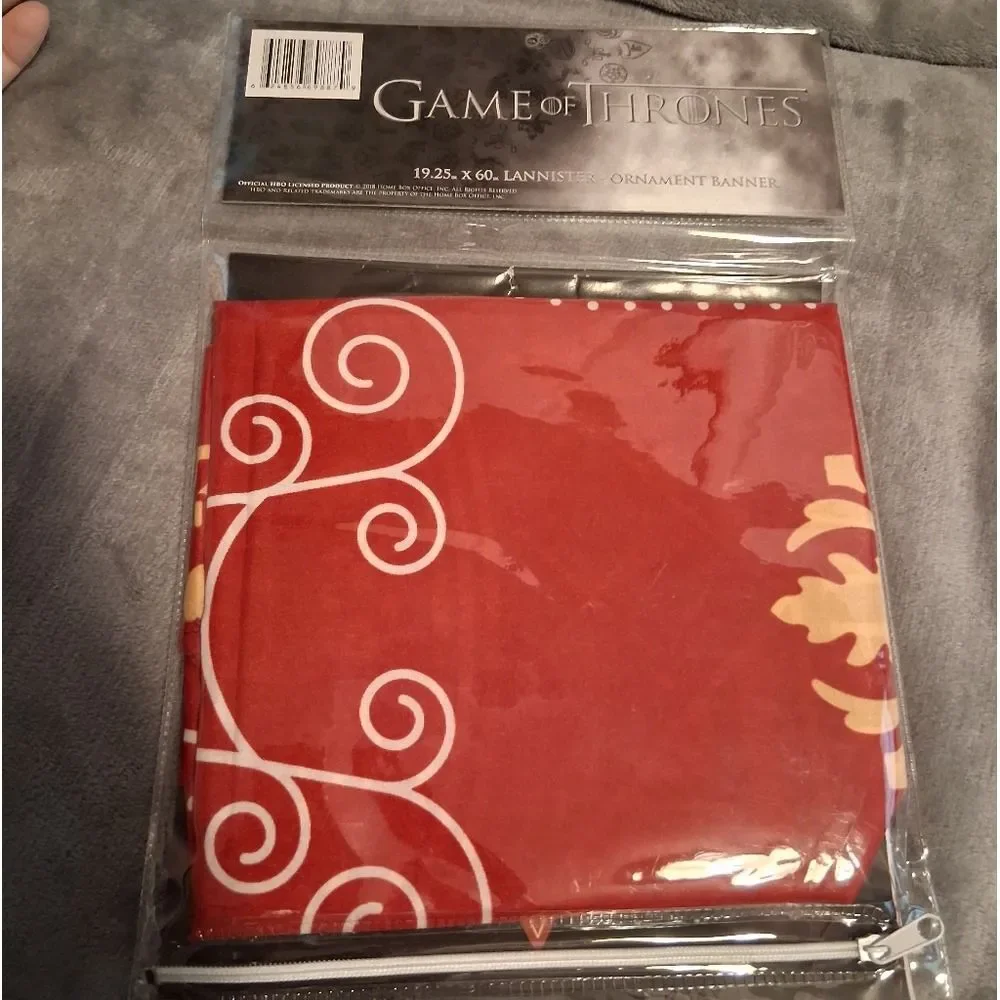 Game Of Thrones Lannister Banner Red Lion